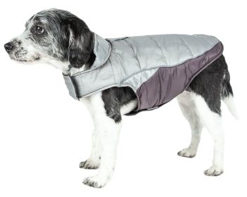 Helios Hurricane-Waded Plush 3M Reflective Dog Coat w/ Blackshark technology - X-Large