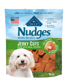Blue Buffalo Nudges Jerky Cuts Dog Treats, Chicken, 16-oz. Bag - 1018483313ref