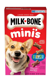 Milk-Bone Flavor Snacks Mini Dog Biscuits, Flavored Crunchy Dog Treats, 15 oz. - 16777410sd