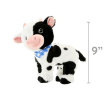 Vibrant Life Plush Cow Dog Toy, Chew Level 3 - Chew Level 3