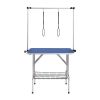 VEVOR Pet Grooming Table Two Arms with Clamp, 36''x24'' Dog Grooming Station, Foldable Pets Grooming Stand for Medium and Small Dogs