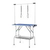 VEVOR Pet Grooming Table Two Arms with Clamp, 36''x24'' Dog Grooming Station, Foldable Pets Grooming Stand for Medium and Small Dogs