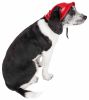 Pet Life 'Sea Spot Sun' Uv Protectant Adjustable Fashion Mesh Brimmed Dog Hat Cap - Red - Medium